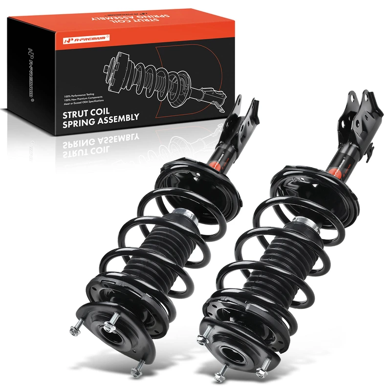 2001 Toyota Echo 2-Pc Strut and Coil Spring Assembly Set Front Driver & Passenger A-Premium APSA0306