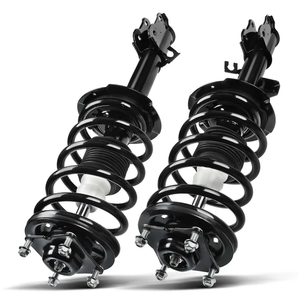 2-Pc Complete Strut + Coil Spring, Front Driver & Passenger, A-Premium APSA0314