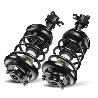 2 Pcs Front Complete Strut & Coil Spring Assembly
