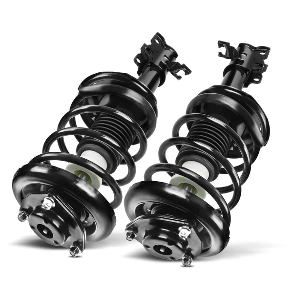 2-Pc Complete Strut + Coil Spring, Front Driver & Passenger, A-Premium APSA0329