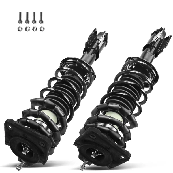 1999-2005 Pontiac Grand Am 2-Pc Strut and Coil Spring Assembly Set Rear Driver & Passenger A-Premium APSA0331