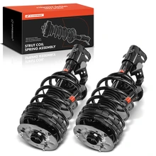 1984-1996 Oldsmobile Cutlass Ciera 2pc Strut and Coil Spring Assembly Set Front Driver & Passenger A-Premium APSA1855