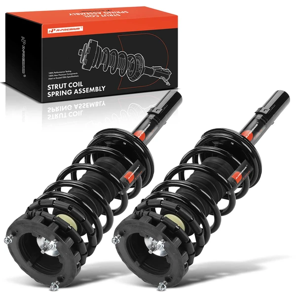 1986-1994 Mercury Sable 2-Pc Strut and Coil Spring Assembly Set Rear Driver & Passenger A-Premium APSA1857