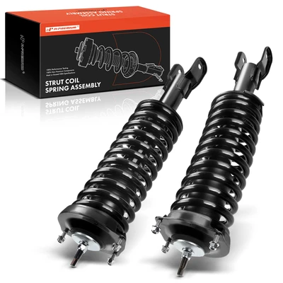 2 Pcs Front Complete Strut & Coil Spring Assembly
