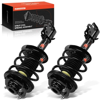 2 Pcs Front Complete Strut & Coil Spring Assembly
