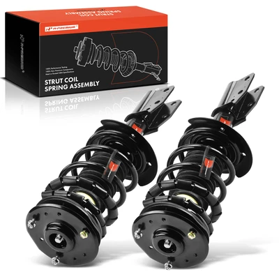 2 Pcs Front Complete Strut & Coil Spring Assembly