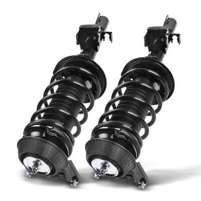 2 Pcs Rear Complete Strut & Coil Spring Assembly