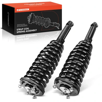 2 Pcs Front Complete Strut & Coil Spring Assembly
