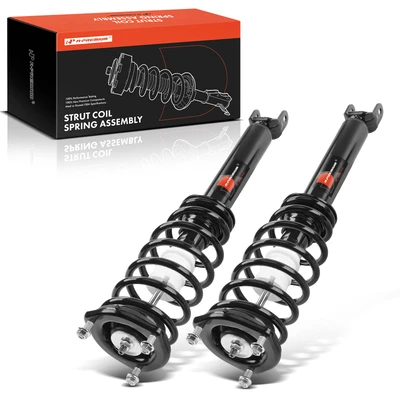 2 Pcs Front Complete Strut & Coil Spring Assembly