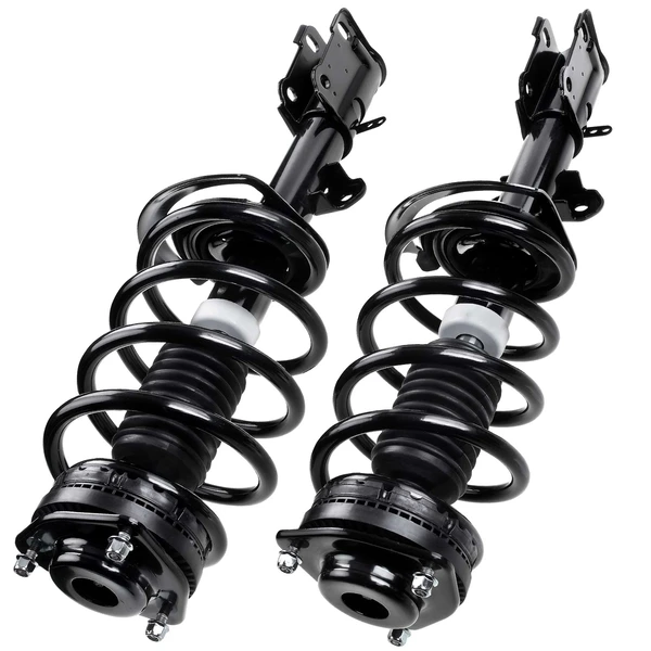 2-Pc Complete Strut + Coil Spring, Front Driver & Passenger, A-Premium APSA0223