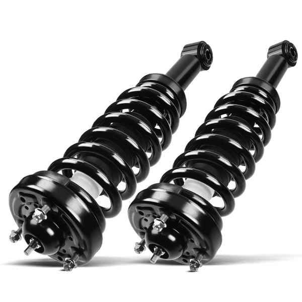 2009-2013 Ford F-150 2-Pc Strut and Coil Spring Assembly Set Front Driver & Passenger A-Premium APSA0232
