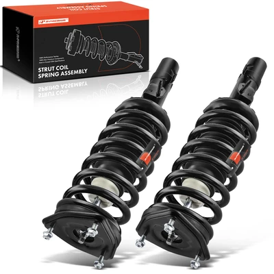 2 Pcs Front Complete Strut & Coil Spring Assembly