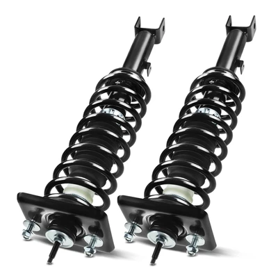 2 Pcs Rear Complete Strut & Coil Spring Assembly