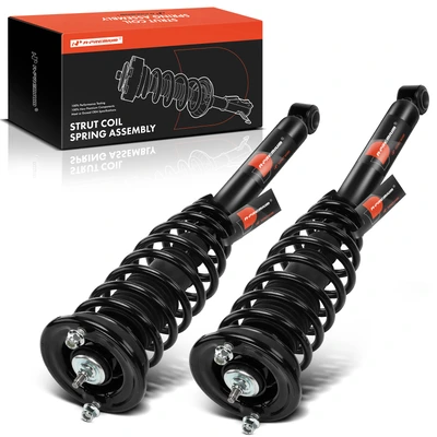 2 Pcs Rear Complete Strut & Coil Spring Assembly