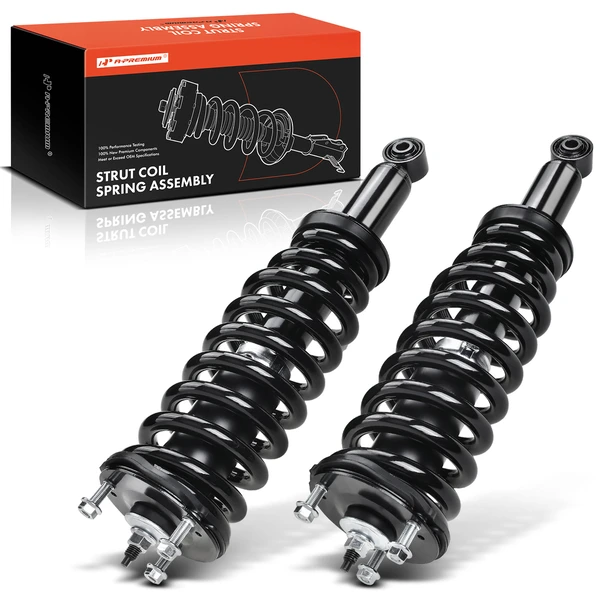 2-Pc Strut and Coil Spring Assembly Set Front Driver & Passenger A-Premium APSA0255
