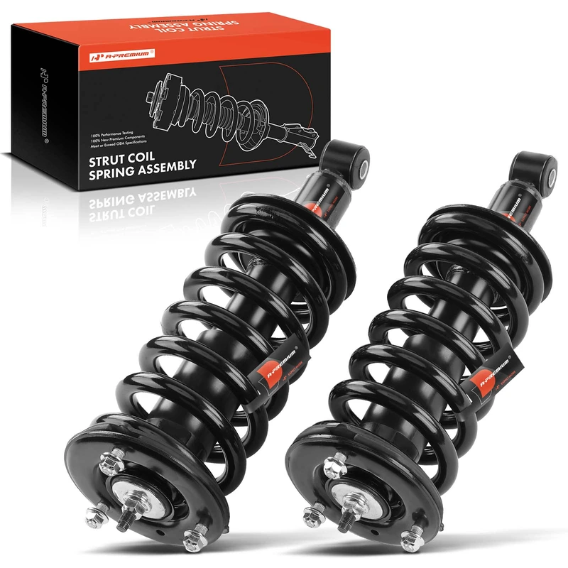 2008 Nissan Titan 2-Pc Strut Assembly Set Front Driver & Passenger A-Premium APSA0260