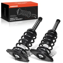 2 Pcs Rear Complete Strut & Coil Spring Assembly
