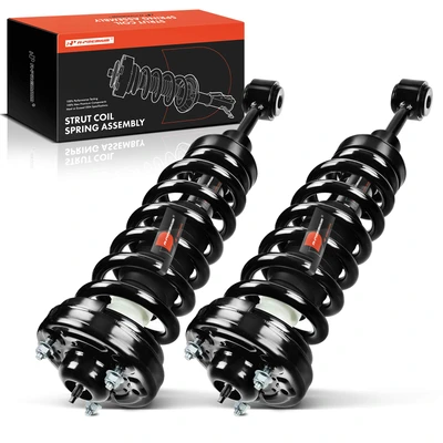 2 Pcs Front Complete Strut & Coil Spring Assembly