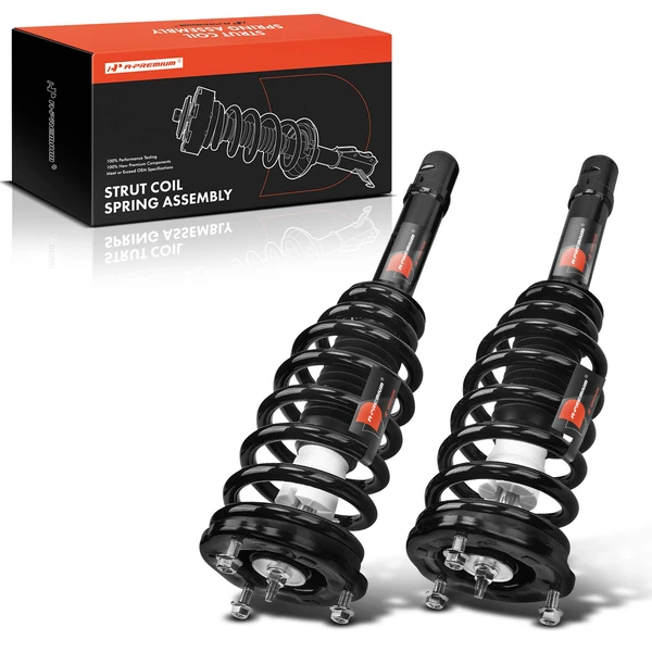 2001 Hyundai XG300 2-Pc Strut and Coil Spring Assembly Set Front Driver & Passenger A-Premium APSA0265