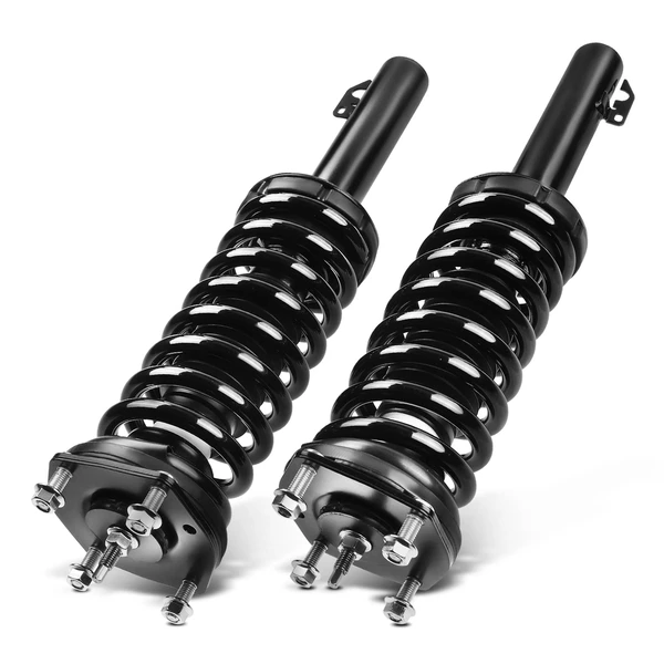 2-Pc Complete Strut + Coil Spring, Front Driver & Passenger, A-Premium APSA0272