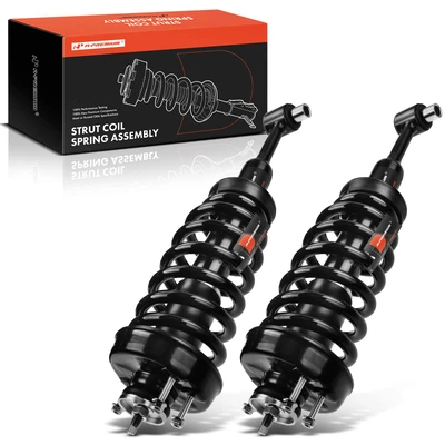 2 Pcs Front Complete Strut & Coil Spring Assembly