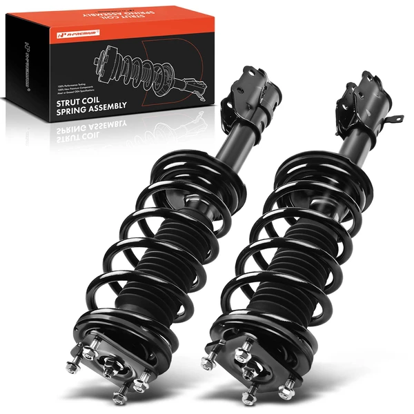2-Pc Strut and Coil Spring Assembly Set Front Driver & Passenger A-Premium APSA0459