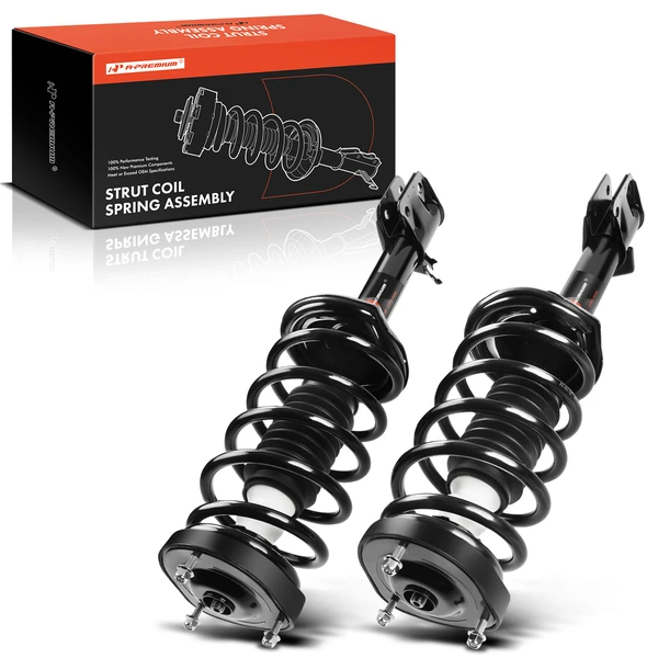 2006-2008 Subaru Forester 2-Pc Strut and Coil Spring Assembly Set Rear Driver & Passenger A-Premium APSA0460