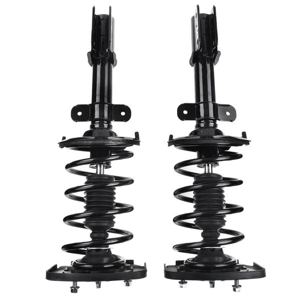 2-Pc Strut and Coil Spring Assembly Set Rear Driver & Passenger A-Premium APSA0466