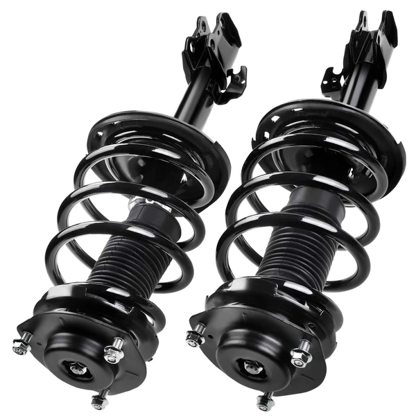 2-Pc Complete Strut + Coil Spring, Front Driver & Passenger, A-Premium APSA0468