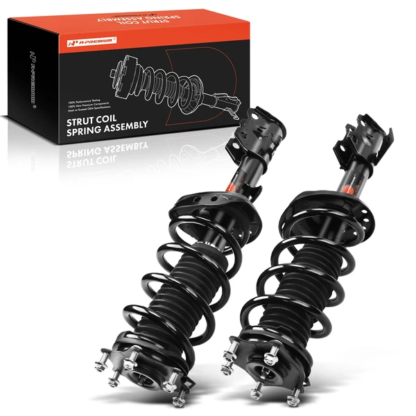 2007-2012 Acura RDX 2-Pc Strut and Coil Spring Assembly Set Front Driver & Passenger A-Premium APSA0472