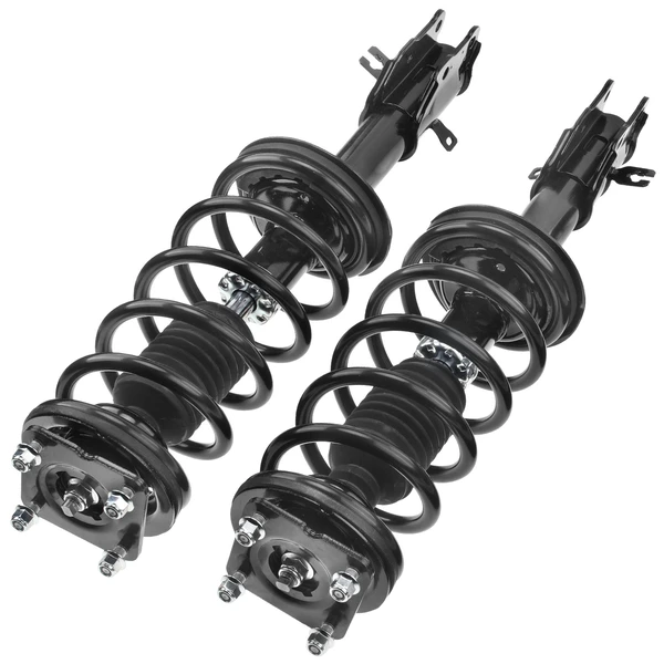 2-Pc Complete Strut + Coil Spring, Front Driver & Passenger, A-Premium APSA0473