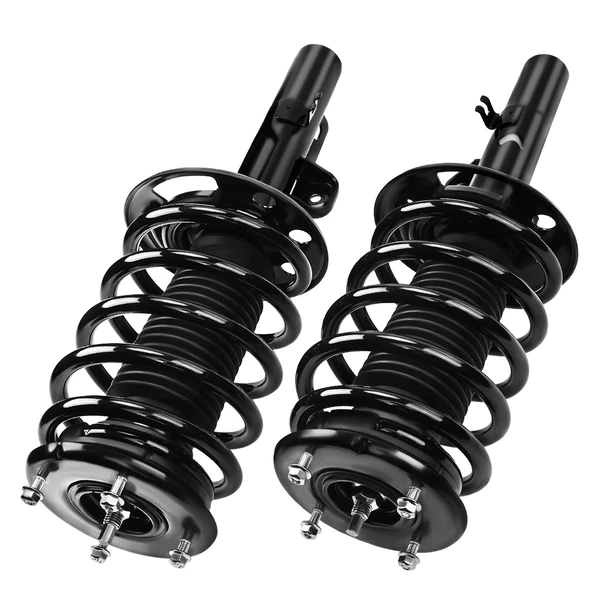2-Pc Complete Strut + Coil Spring, Front Driver & Passenger, A-Premium APSA0487