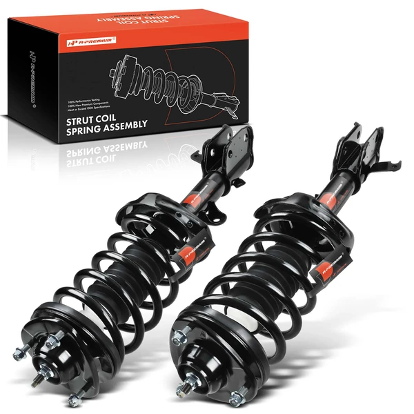 2008-2010 Honda Odyssey 2-Pc Strut and Coil Spring Assembly Set Front Driver & Passenger A-Premium APSA0492