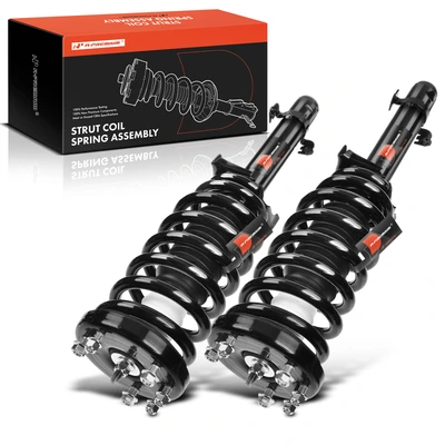 2 Pcs Front Complete Strut & Coil Spring Assembly