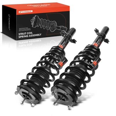 2 Pcs Front Complete Strut & Coil Spring Assembly
