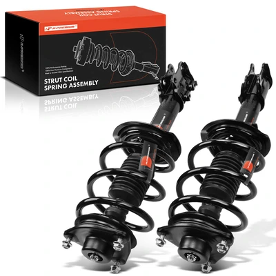 2 Pcs Front Complete Strut & Coil Spring Assembly