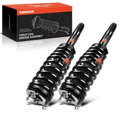 2 Pcs Front Complete Strut & Coil Spring Assembly