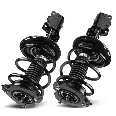 2 Pcs Front Complete Strut & Coil Spring Assembly