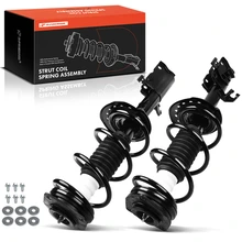 2008-2012 Nissan Rogue 2pc Strut and Coil Spring Assembly Set Front Driver & Passenger A-Premium APSA0507