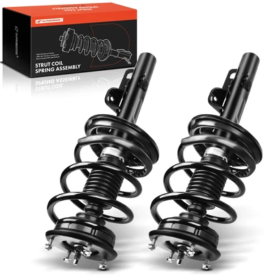 2 Pcs Front Complete Strut & Coil Spring Assembly