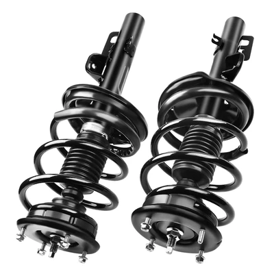 2 Pcs Front Complete Strut & Coil Spring Assembly