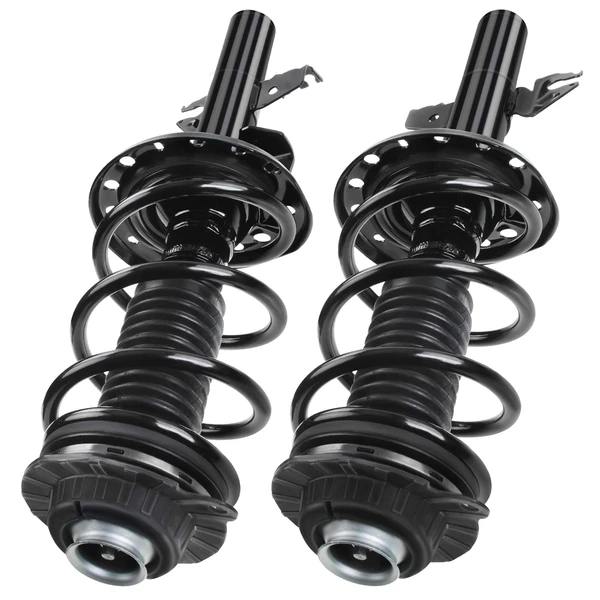 2-Pc Complete Strut + Coil Spring, Front Driver & Passenger, A-Premium APSA0518