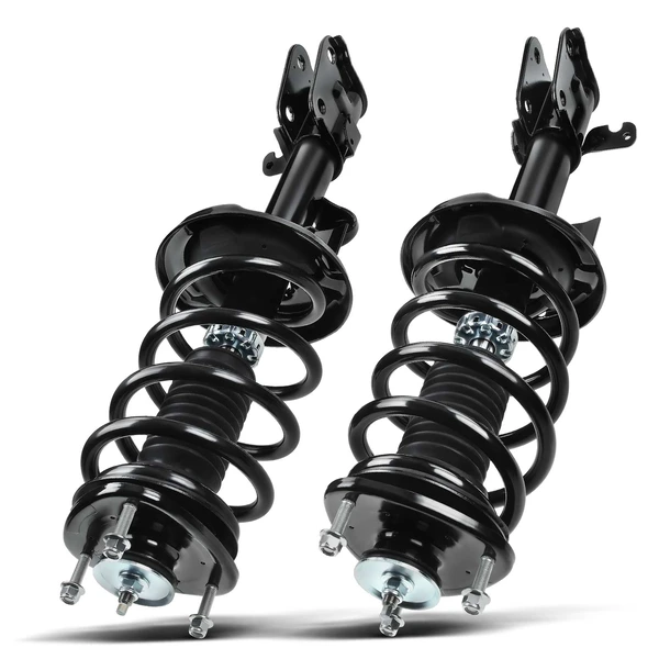 2-Pc Complete Strut + Coil Spring, Front Driver & Passenger, A-Premium APSA0519