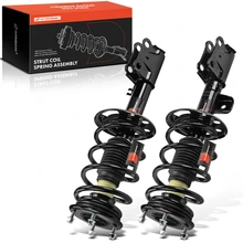 2 Pcs Front Complete Strut & Coil Spring Assembly