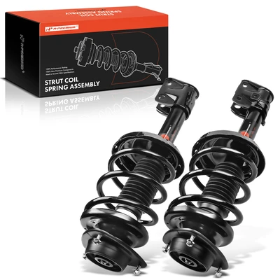 2 Pcs Front Complete Strut & Coil Spring Assembly