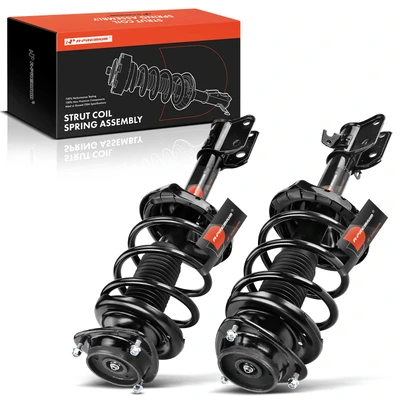 2 Pcs Front Complete Strut & Coil Spring Assembly