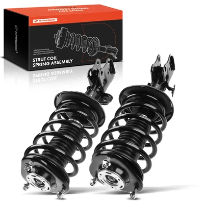 2 Pcs Front Complete Strut & Coil Spring Assembly