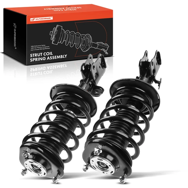 2-Pc Strut and Coil Spring Assembly Set Front Driver & Passenger A-Premium APSA0527