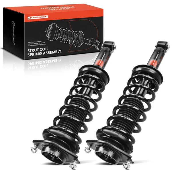 2-Pc Strut and Coil Spring Assembly Set Rear Driver & Passenger A-Premium APSA0530