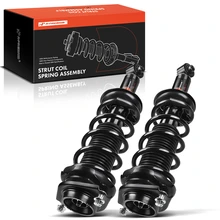 2 Pcs Rear Complete Strut & Coil Spring Assembly